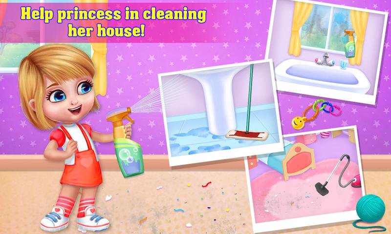 My Princess Doll House Cleanup