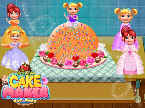 Prom Night Cake Maker For Kids