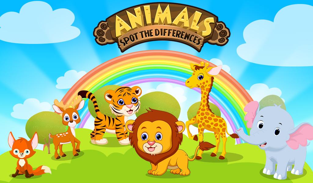 Animals Spot the Differences