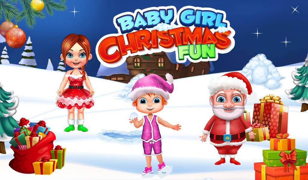 Baby Girl Christmas Fun