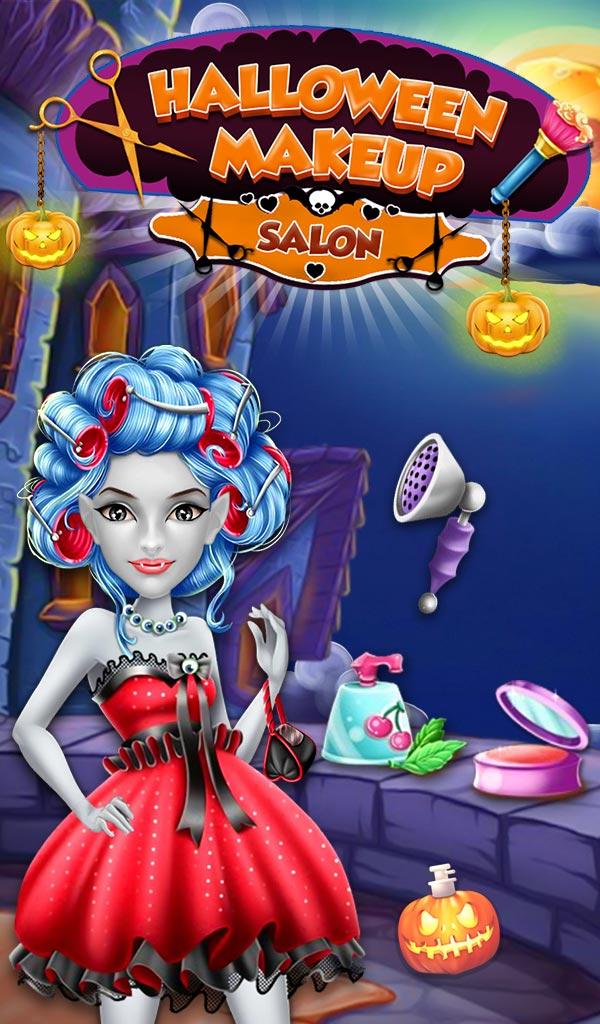 Halloween Makeup Salon Fun