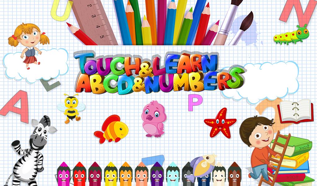 Touch & Learn ABCD & Numbers