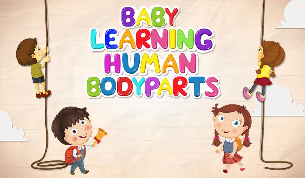 Baby Learning Human Body Parts