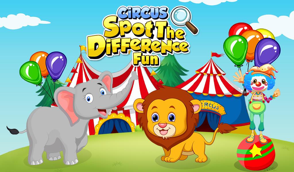 Circus Spot The Difference Fun