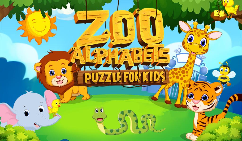 Zoo Alphabets Puzzle For Kids