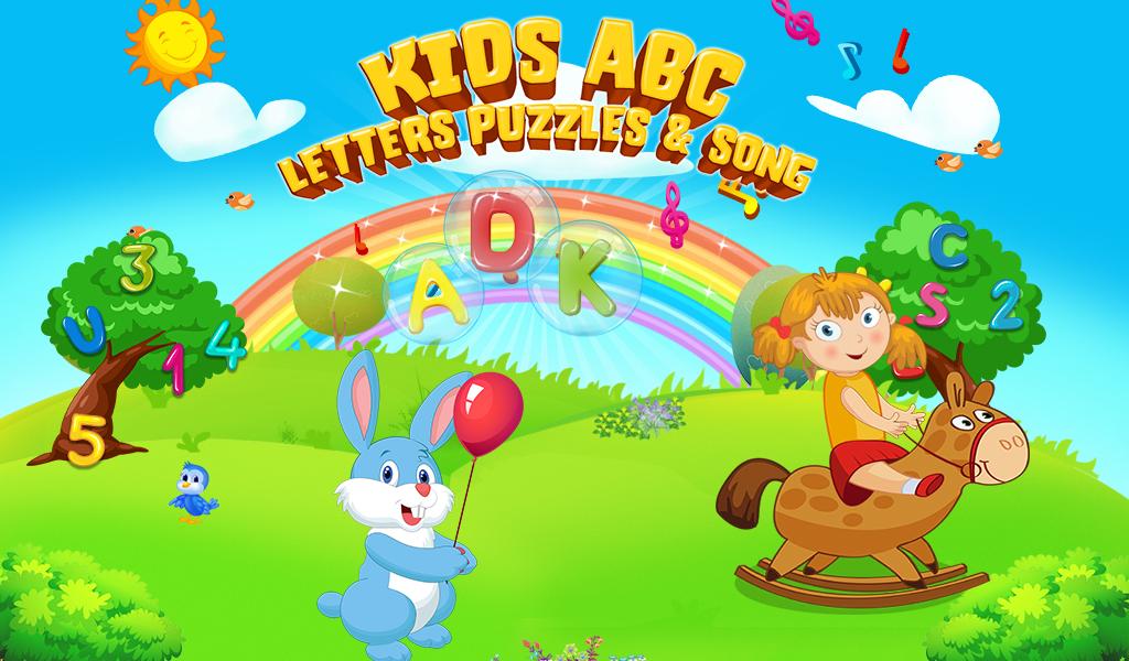 Kids ABC Letter Puzzles & Song
