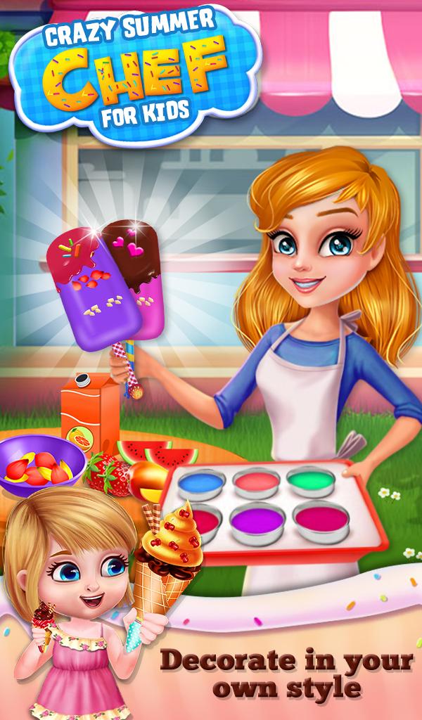Crazy Summer Chef For Kids