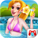 Pool Party Spa Makeover