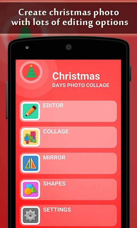 Christmas Days Photo Collage