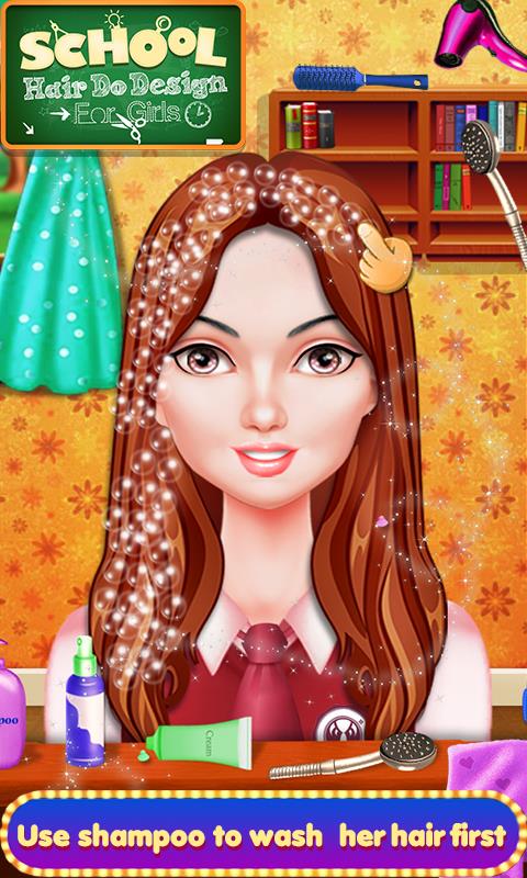 School Hair Do Design