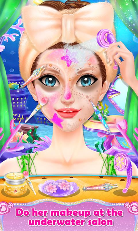 Mermaid Salon Makeover Fun