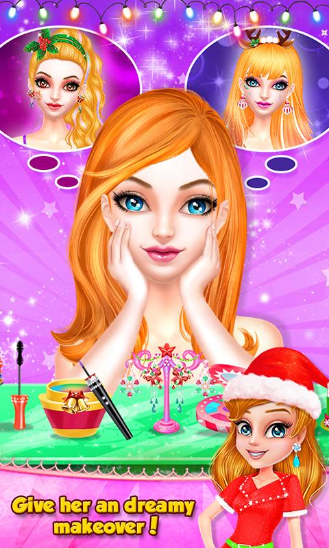 Christmas Girls Spa Salon