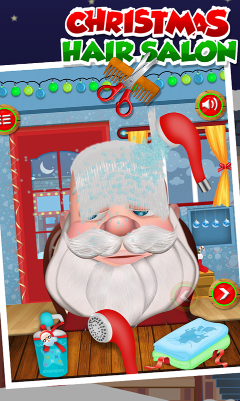 Christmas Kids Hair Salon