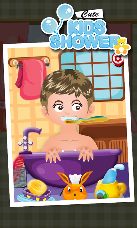 Cute Kids Shower