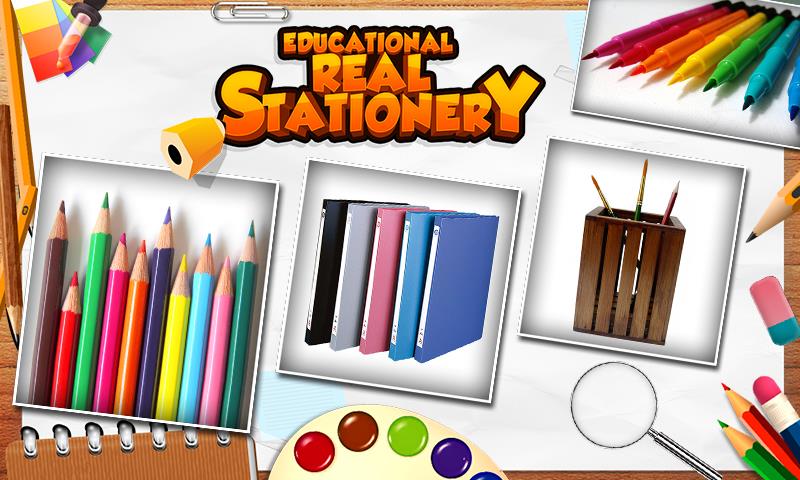 Educational Real Stationery