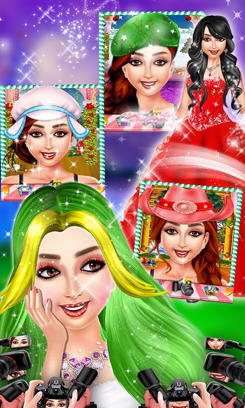 Face Paint In Christmas