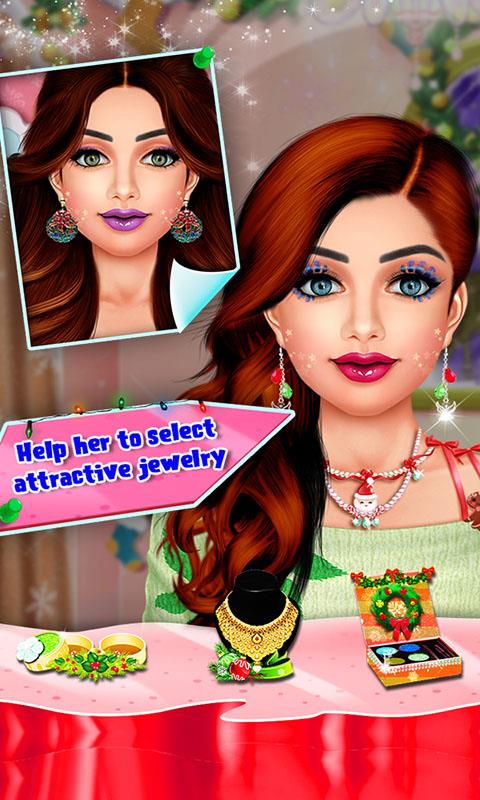 Christmas Makeup Dressup