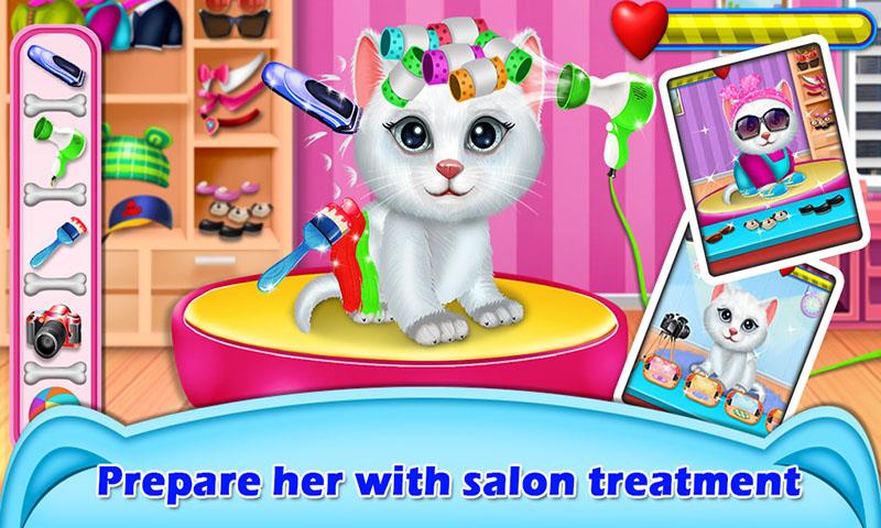 My Kitty Beauty Salon Furry Makeover Game