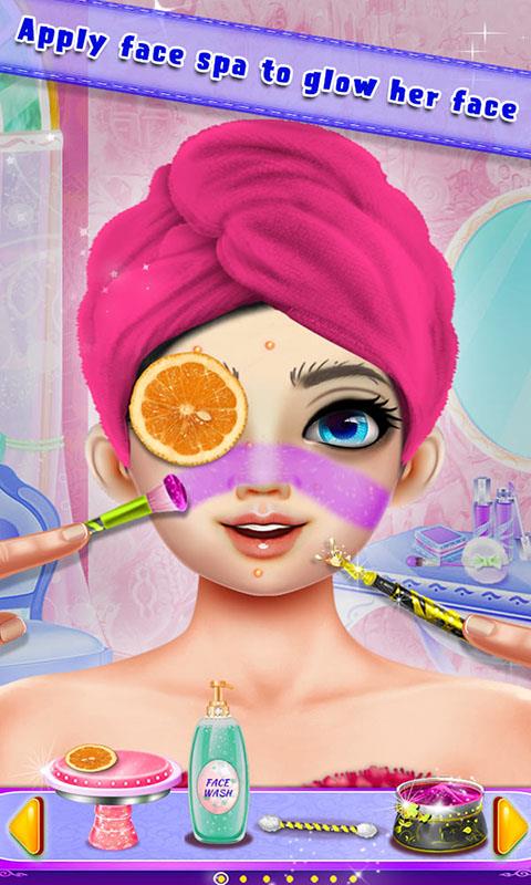 Indian Gopi Fashion Doll Makeover Spa Salon
