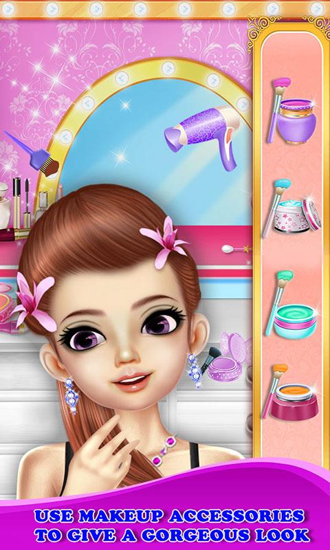 Makeup Dressup Me Girls Fashion Salon